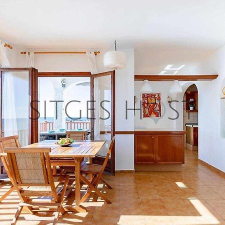 Апартаменты Sitges Casa Del Mar Impresionantes Vistas Al Mar Экстерьер фото