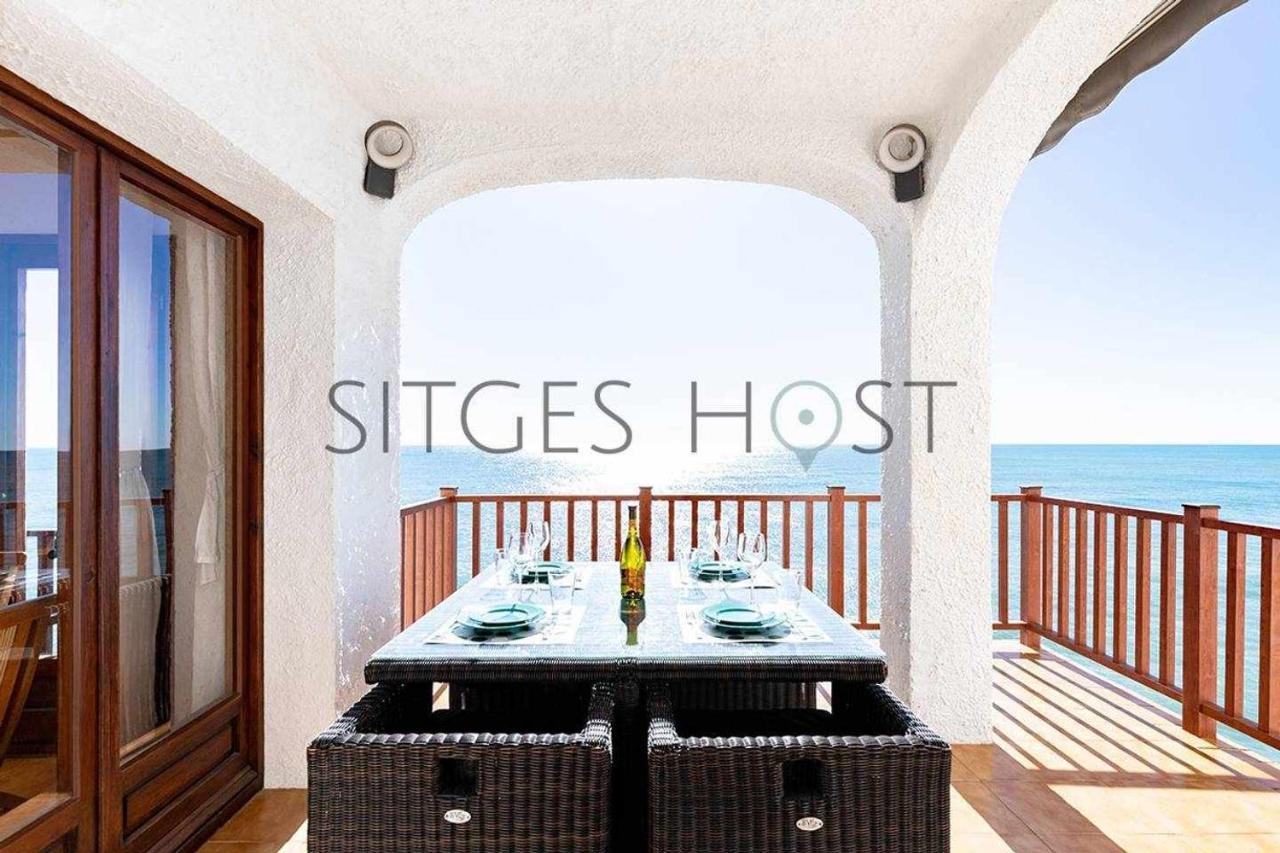 Апартаменты Sitges Casa Del Mar Impresionantes Vistas Al Mar Экстерьер фото