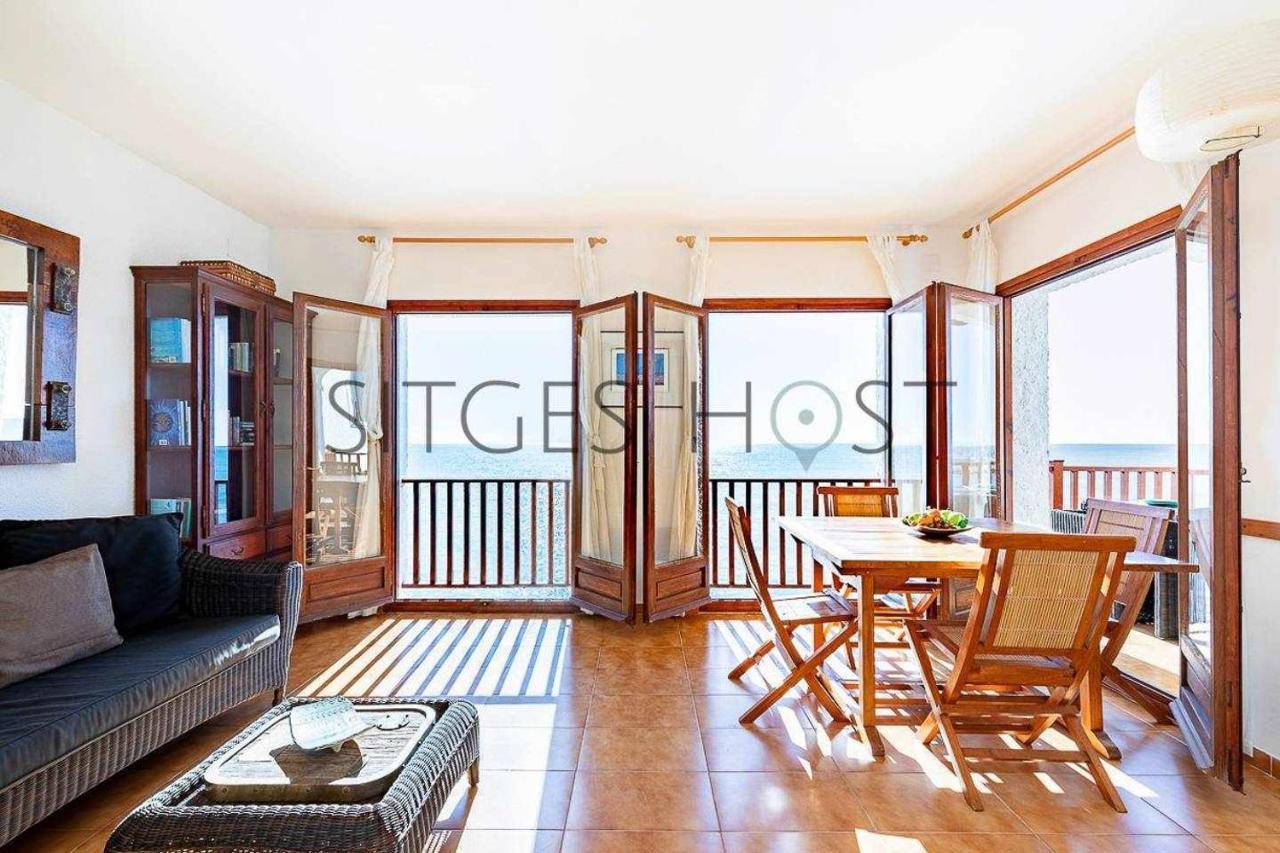 Апартаменты Sitges Casa Del Mar Impresionantes Vistas Al Mar Экстерьер фото