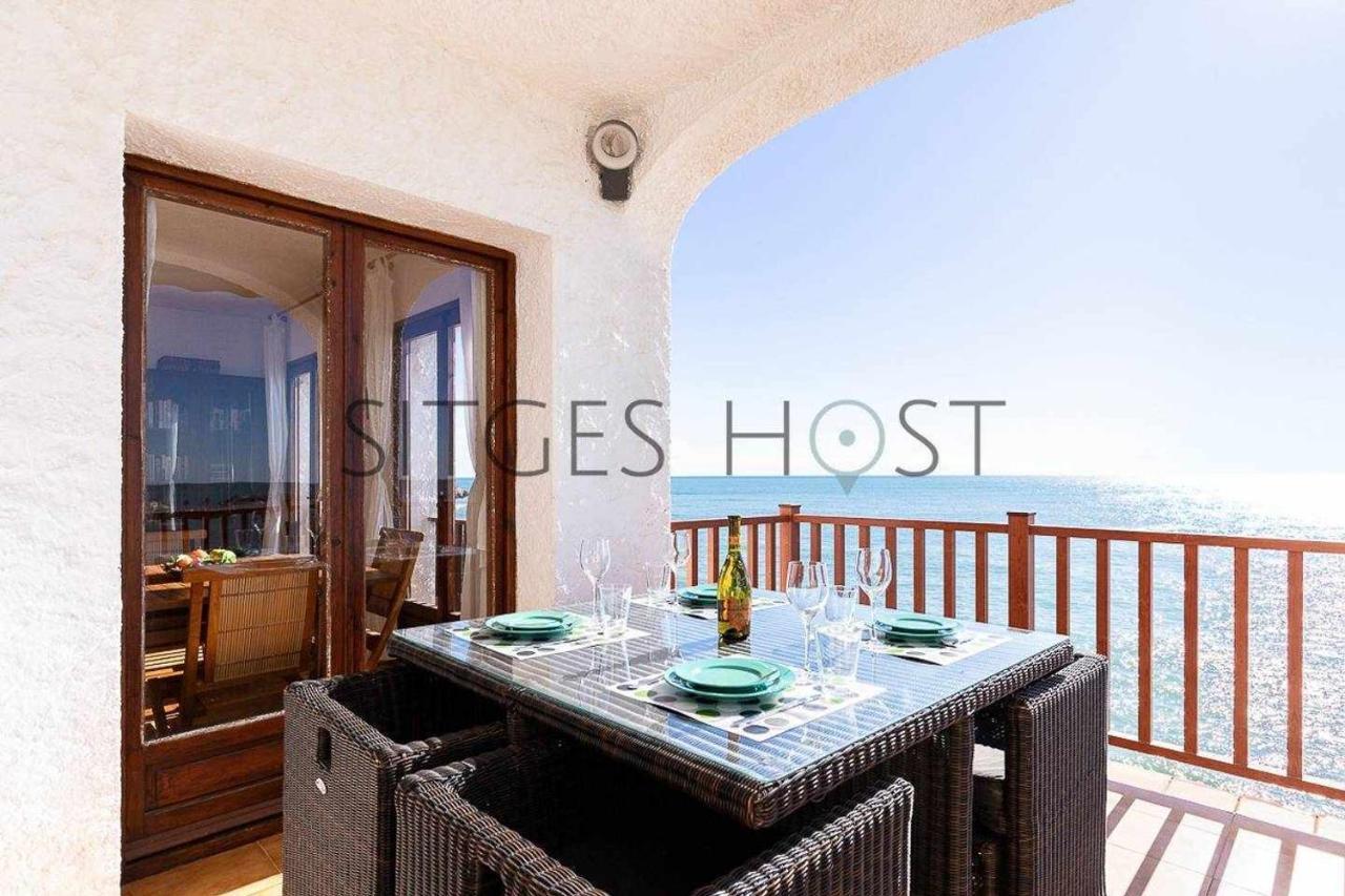 Апартаменты Sitges Casa Del Mar Impresionantes Vistas Al Mar Экстерьер фото
