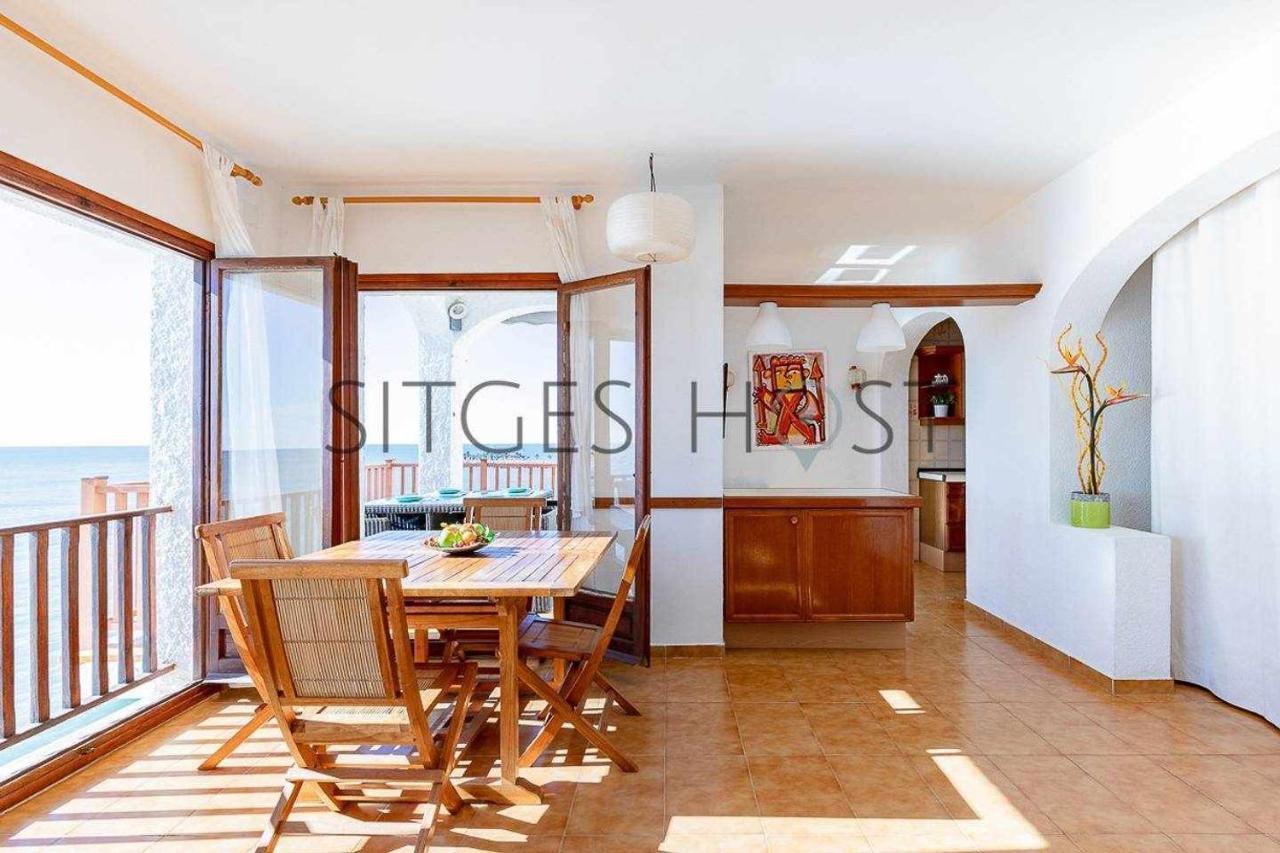 Апартаменты Sitges Casa Del Mar Impresionantes Vistas Al Mar Экстерьер фото