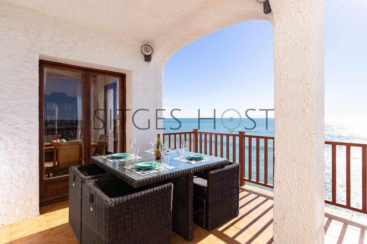 Апартаменты Sitges Casa Del Mar Impresionantes Vistas Al Mar Экстерьер фото